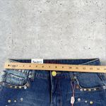 Pepe Jeans Vtg Y2K Deadstock  Low Rise Flare Riveted Grommet Buckle Back‎ Sz 28 Photo 5