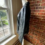 wilson's leather  Maxima Black Blazer Style Vintage Jacket Button Up Bikercore Photo 6