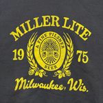 Miller Lite Fine Pilsner 1975 Beer Promo Crewneck Sweater L Generally measures 26 inches pit to pit 28 inches long Never Worn Good Condition Photo 1