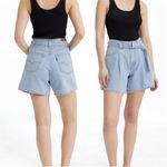 Levi's Levi’s baggy belted jean shorts 27 NWT Photo 11