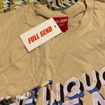 Stevewilldoit full send tshirt Tan Size M Photo 1