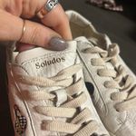 Soludos  Women’s Embroidered Cosmic Trip Leather Sneakers - US 6 Photo 2