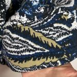 Joie  floral print cropped Crewneck sweatshirt with thumb holes size L Photo 5