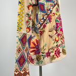 Johnny Was NWOT  Floral Hoodie Sweatshirt Boho Long Sleeves Multicolor Sz S Photo 5