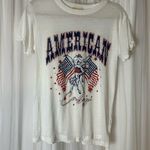 Western Cowboy American White Graphic T Photo 0