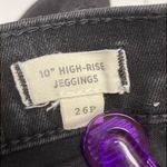 Madewell Black 10” High-Rise Distressed Jeggings- 26 Petite Photo 14