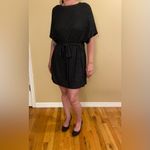 Urban Outfitters Outfitter short sleeve dark grey tie dress sz XS‎ Photo 3