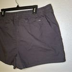 Quince  Brown Organic Stretch Cotton Ripstop Shorts With Pockets Women’s Size XL Photo 5