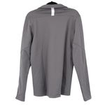Under Armour Womens Small 1/4 Zip Long Sleeve Pullover Grey Mock Neck 1276355 Photo 2