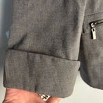 Tahari Gray Blazer Professional Suit Jacket Moder Capsule Career Academia Photo 1