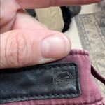 Anthropologie  AG purple/maroon The Abbey Ankle mid-rise super skinny size 27R. Photo 12