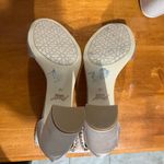 Badgley Mischka Collection Louise Beige Ankle Strap Open Toe Sandal Heel Photo 5