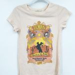 SPELL Texan Blue Moon Girlfriend Tee XS Red Photo 1