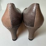 Salvatore Ferragamo New Never Worn Snakeskin Pumps Heels Leather Made Italy 8.5 Photo 7