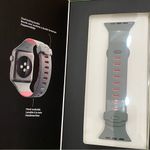 BELKIN Gray/Pink Rubber Silicone Apple Watch Band for 42mm/44mm Photo 4