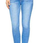 Paige Women's Hoxton High Rise Ultra Skinny Fit Raw Hem Crop Jean 27 Photo 0