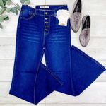 Flare Jeans Stretchy Size 5 Blue Photo 0