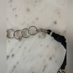 Vintage 80s Metal Disc Woven Rope Waist Belt Photo 3