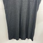 Madewell  Heather Gray Knit Dress Shirt Strapless size Large 100% Cotton Photo 2