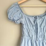 SheIn  Blue Tiered Mini Dress Size XS Photo 1