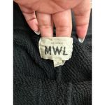 Madewell Airyterry Stitched-Pocket Sweatshorts In Black Size Small Photo 5