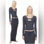 SKIMS  Gray Soft Skirt Photo 1