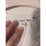 Splendid RTR Livia White Floral Print Split Neck Sleeveless Midi Dress Size XS Photo 3