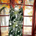 H&M Shorts One Piece Divided Palm Leaf Print Romper Photo 7