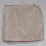 NWT Our Fine Garments by Bell Floral Skirt Size 8 Pink Photo 0