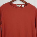 Orvis  Women's Long Sleeve Burnt Orange Long Sleeve T Shirt Medium Photo 4