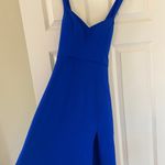 Sequin Hearts Royal Blue Formal Dress Photo 4