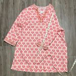 Foxcroft  Pink and White Patterned Blouse Photo 12