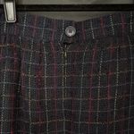 Chic Black and Red Plaid Pencil Skirt Size 6 Photo 4