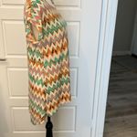 82 days Aztec multi colored print high low dress or beach cover up NWOT Orange Size undefined Photo 1