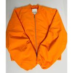 ICHI IHELISO JA Bomber Jacket size 38/ Medium Orange Full zip Photo 5