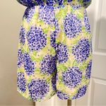 French Corner SoHo Purple Hydrangeas Romper Size Small Open Back Photo 2