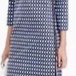 J.Crew Jet Set Geo 3/4 Sleeve Dress Photo 0