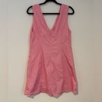 Pearl + Sea Pink Summer Mini Dress Shells Starfish Beach Vacation Photo 5