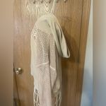 Forever 21  Mesh Crop Top Hoodie Sweatshirt Photo 2