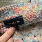 Modcloth White Fluffy Confetti Sweater S Photo 4