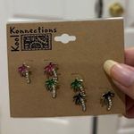 Palm Tree Earrings Set Photo 0