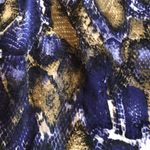 Allison Taylor Snakeskin Frilly Skirt Size 14 Photo 1