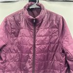 PINK - Victoria's Secret  Burgundy Wine Long‎ Sleeve Packable Puffer Coat Size S Photo 1