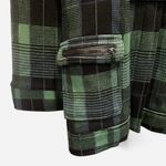 525 America Green Plaid Heritage Preppy Peacoat Hooded Size Large Photo 7