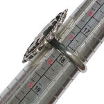 Sterling Silver Vtg Zuni  KACHINA? Inlay Crushed Turquoise Coral Women’s Ring 7.5 Photo 2