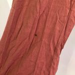 Monteau  Rose Pink V-Neck Surplice Short Sleeve Belted Wide Leg Jumpsuit Small S Photo 8