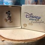 Disney Store Exclusive Vintage Mickey Mouse sparkly pin Photo 1