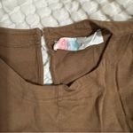 Free People  Elliot Romper Cotton Brown Photo 4