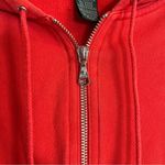 Ralph Lauren  Jeans Co Orange Hoodie‎ Women’s Size Small Full Zip Cotton Normcore Photo 3