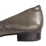 Clarks Like New Leather Juliet Palm Loafers
Metallic Gold Size 10 Photo 2